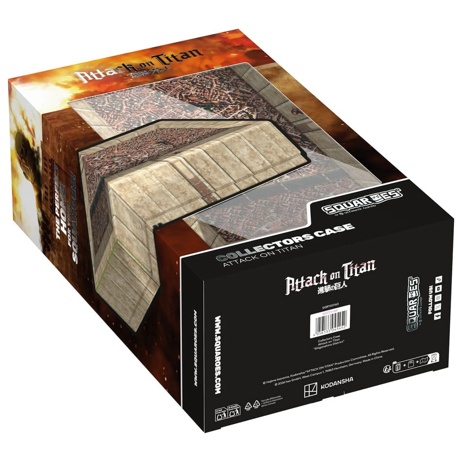 Squaroes - zbirateljski kovček 800 Attack on Titan - Shiganshina District fotografija izdelka