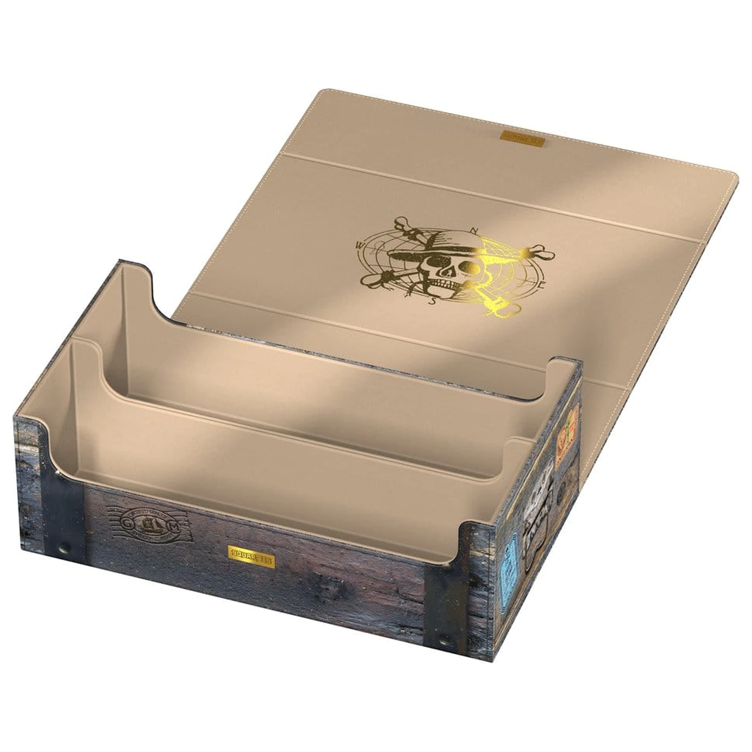 Squaroes Collectors Case 800 ONE PIECE - Lesena skrinja fotografija izdelka