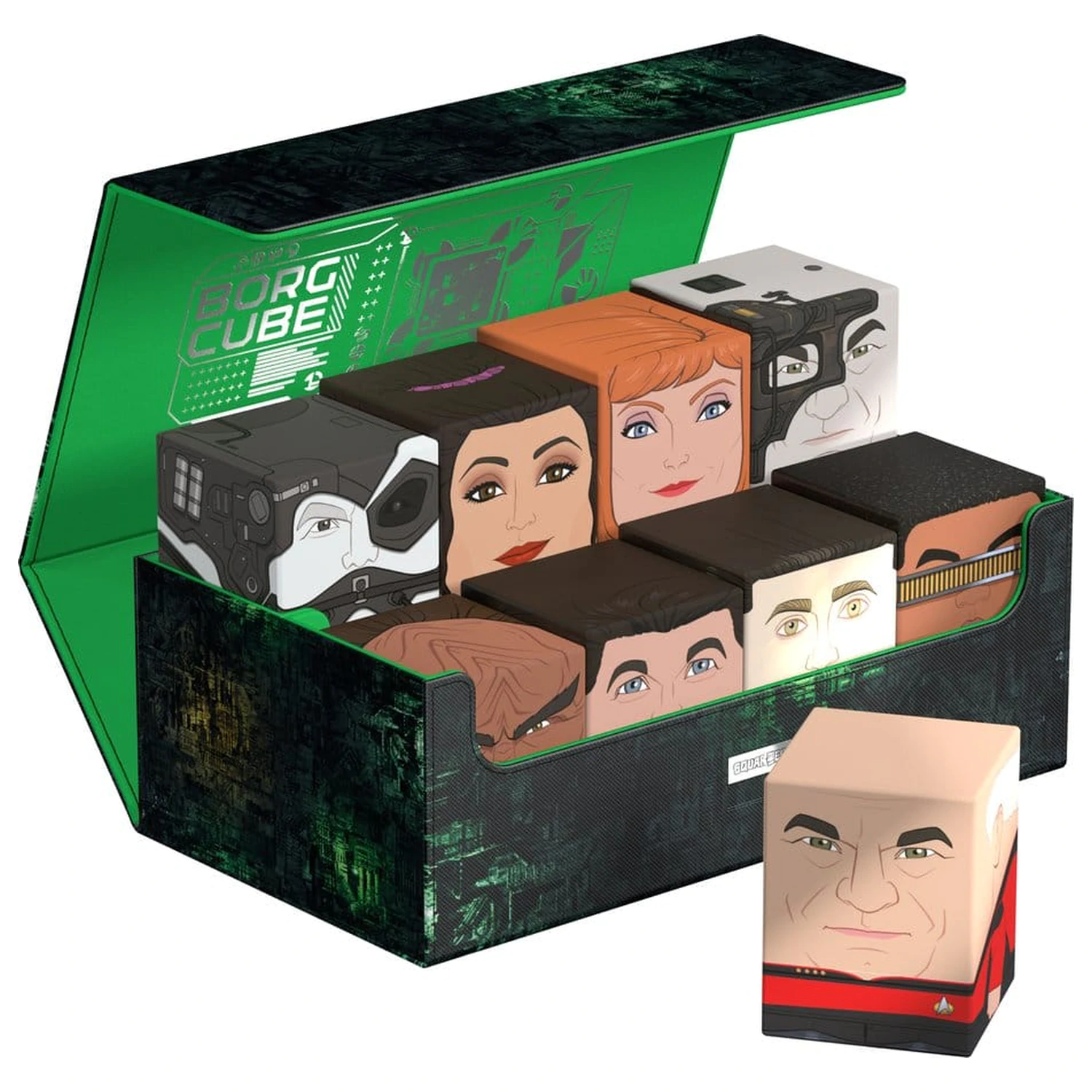 Squaroes Zbirateljski kovček 800 Star Trek: The Next Generation - Borg Cube fotografija izdelka