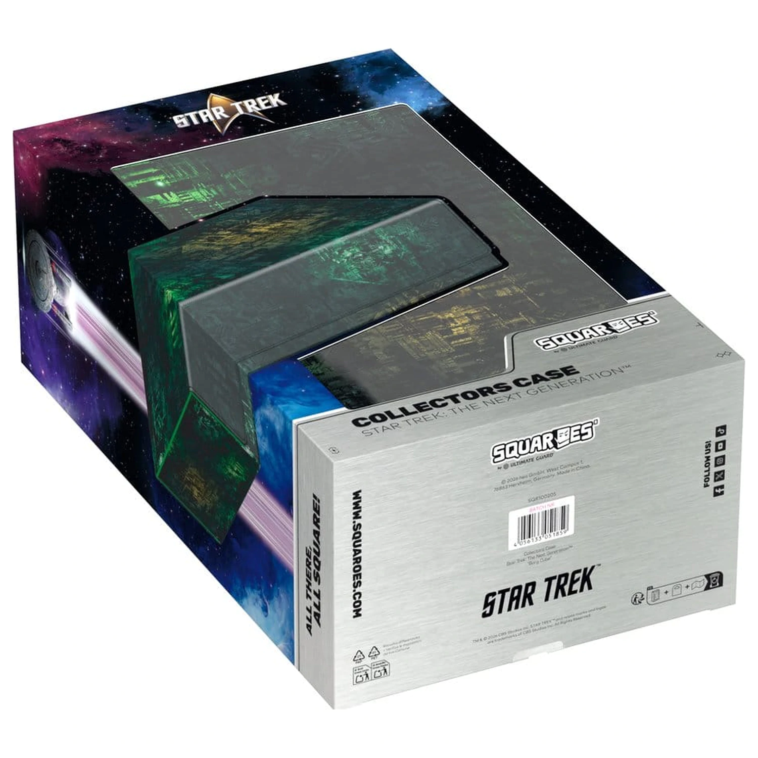 Squaroes Zbirateljski kovček 800 Star Trek: The Next Generation - Borg Cube fotografija izdelka