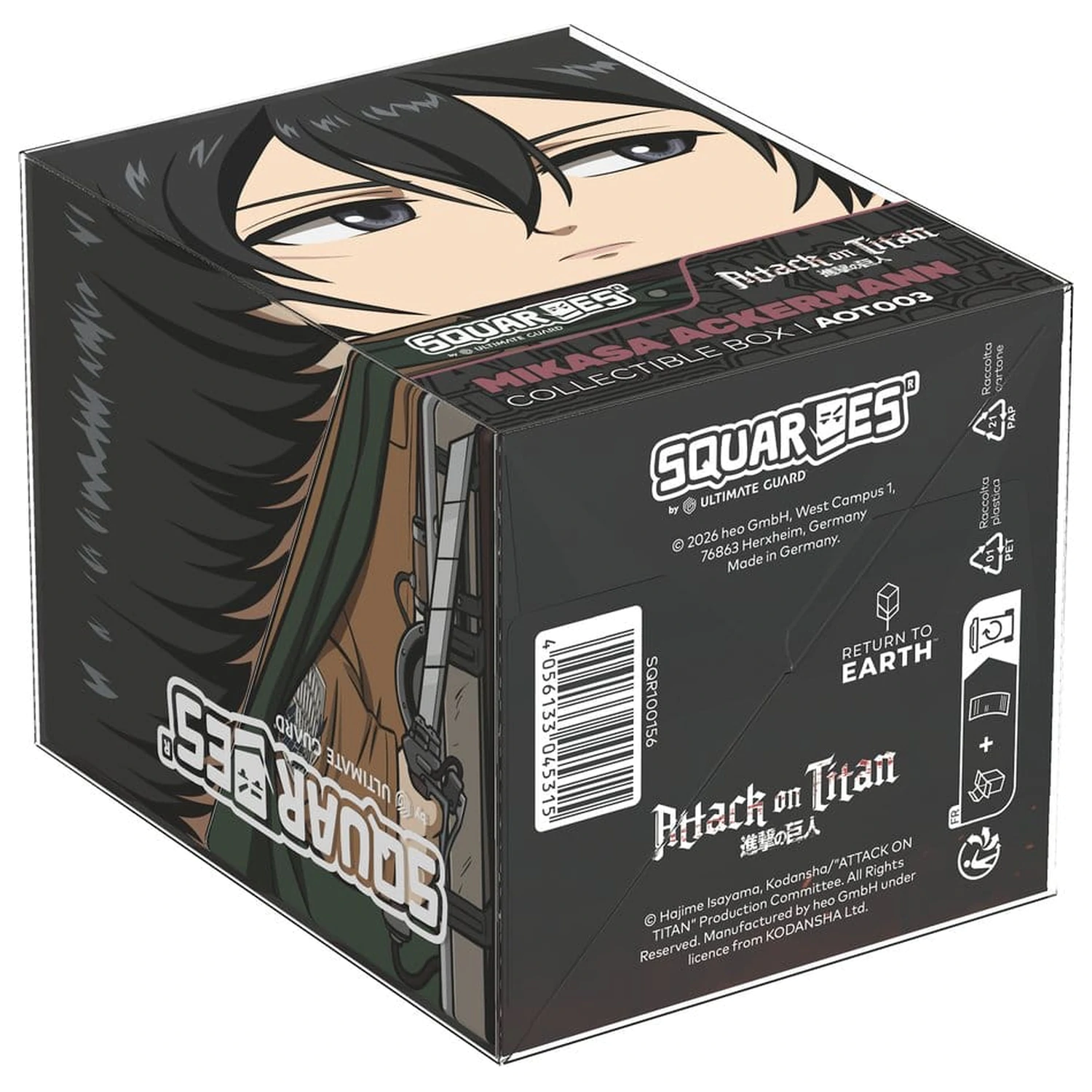 Squaroes Squaroe Attack on Titan AOT003 - Mikasa Ackermann fotografija izdelka