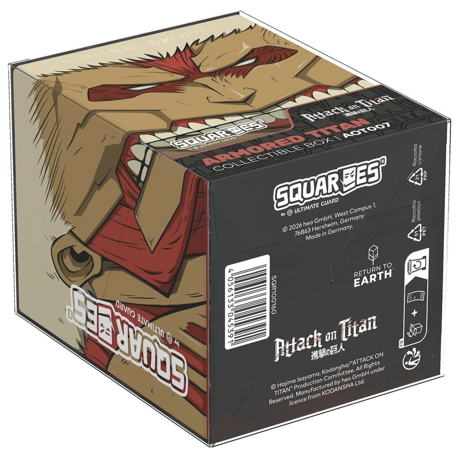 Squaroes Squaroe Attack on Titan AOT007 - Armored Titan fotografija izdelka