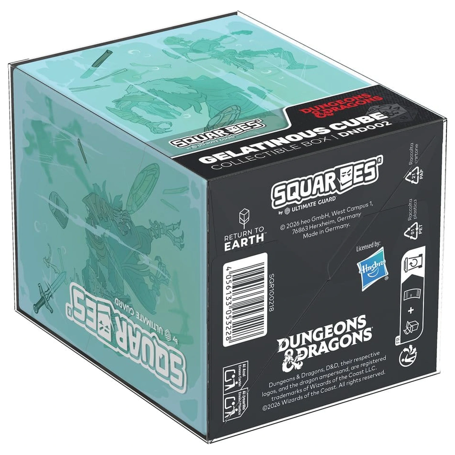 Squaroes Squaroe Dungeons & Dragons DND002 - Gelatinasta kocka fotografija izdelka