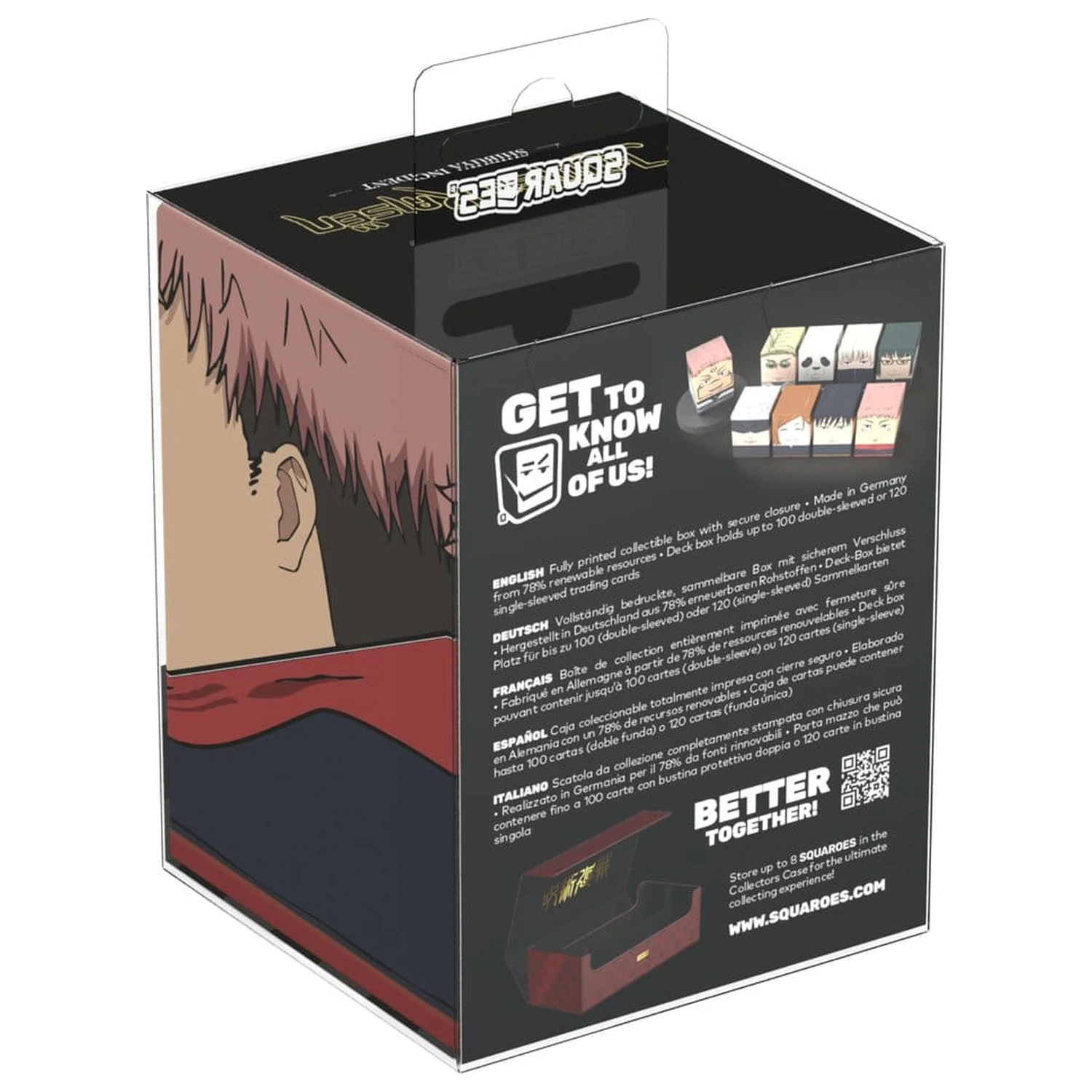 Squaroes Squaroe Jujutsu Kaisen JK001 - Yuji Itadori fotografija izdelka