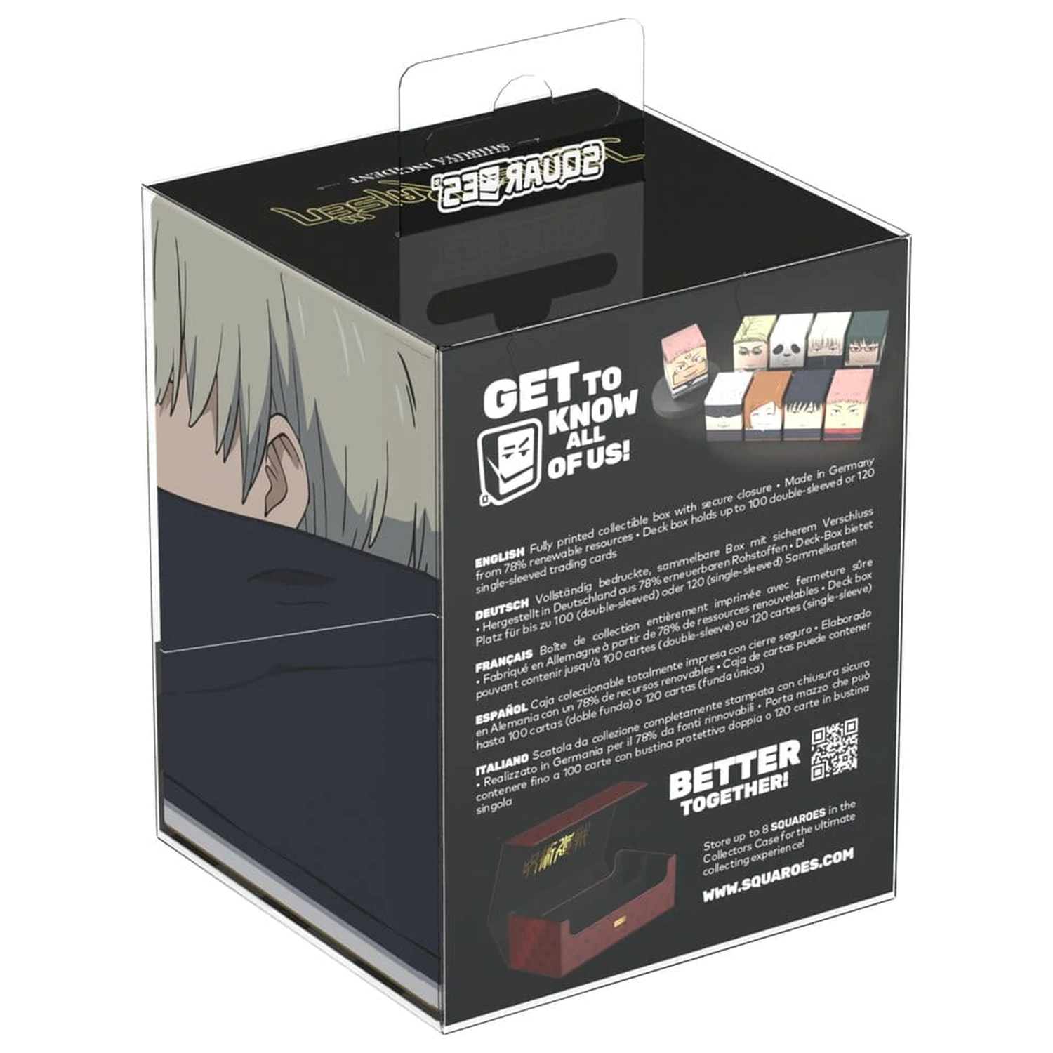 Squaroes Squaroe Jujutsu Kaisen JK005 - Toge Inumaki fotografija izdelka