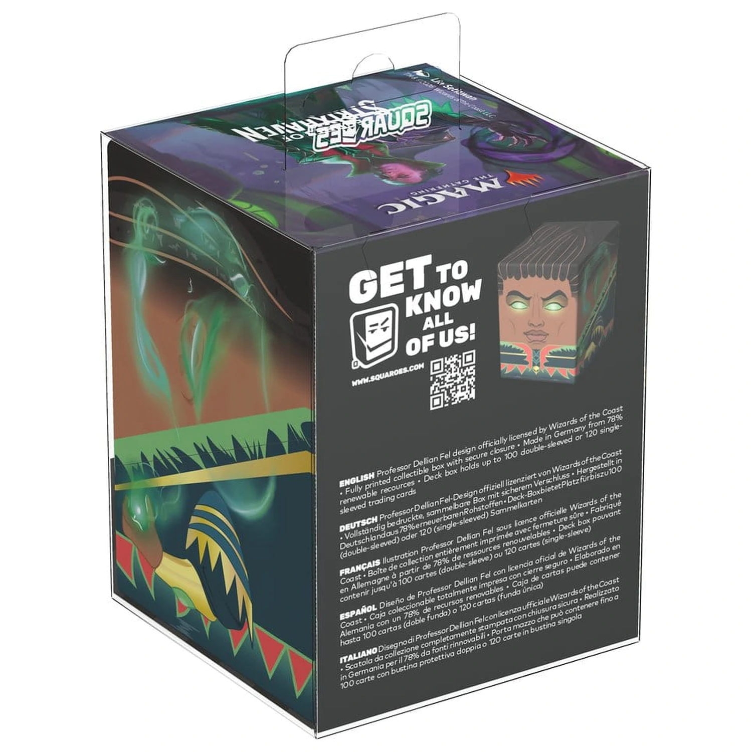 Squaroes Squaroe Magic: The Gathering "SOS" MTG009 - Professor Dellian Fel fotografija izdelka