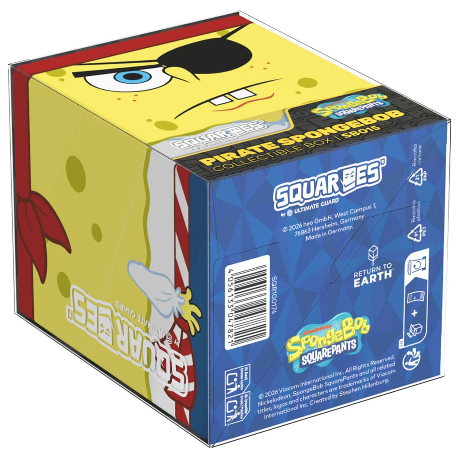 Squaroes Squaroe Gobica Bob SquarePants™ SB015 - Pirat Spongebob fotografija izdelka
