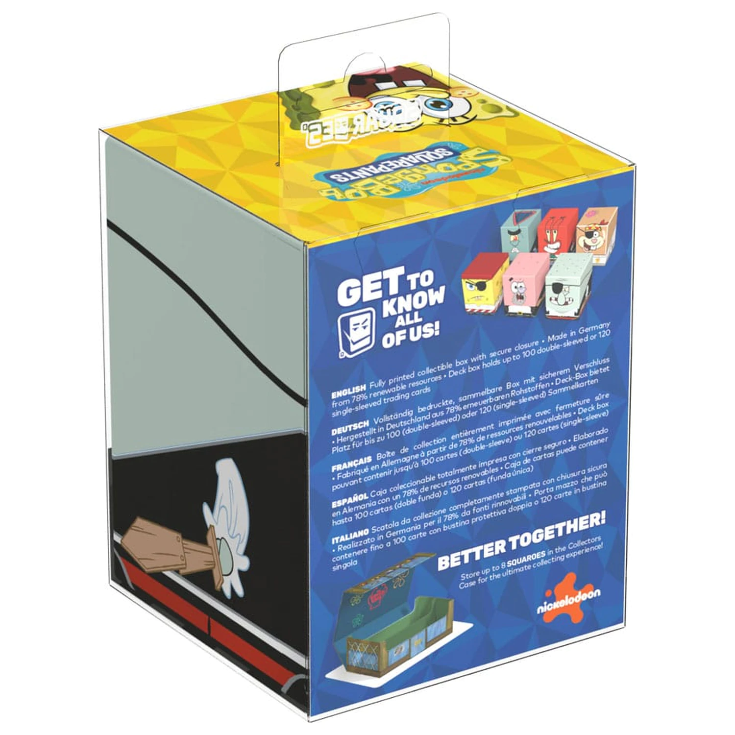 Squaroes Squaroe Gobica SpongeBob SquarePants™ SB017 - Pirate Squidward fotografija izdelka