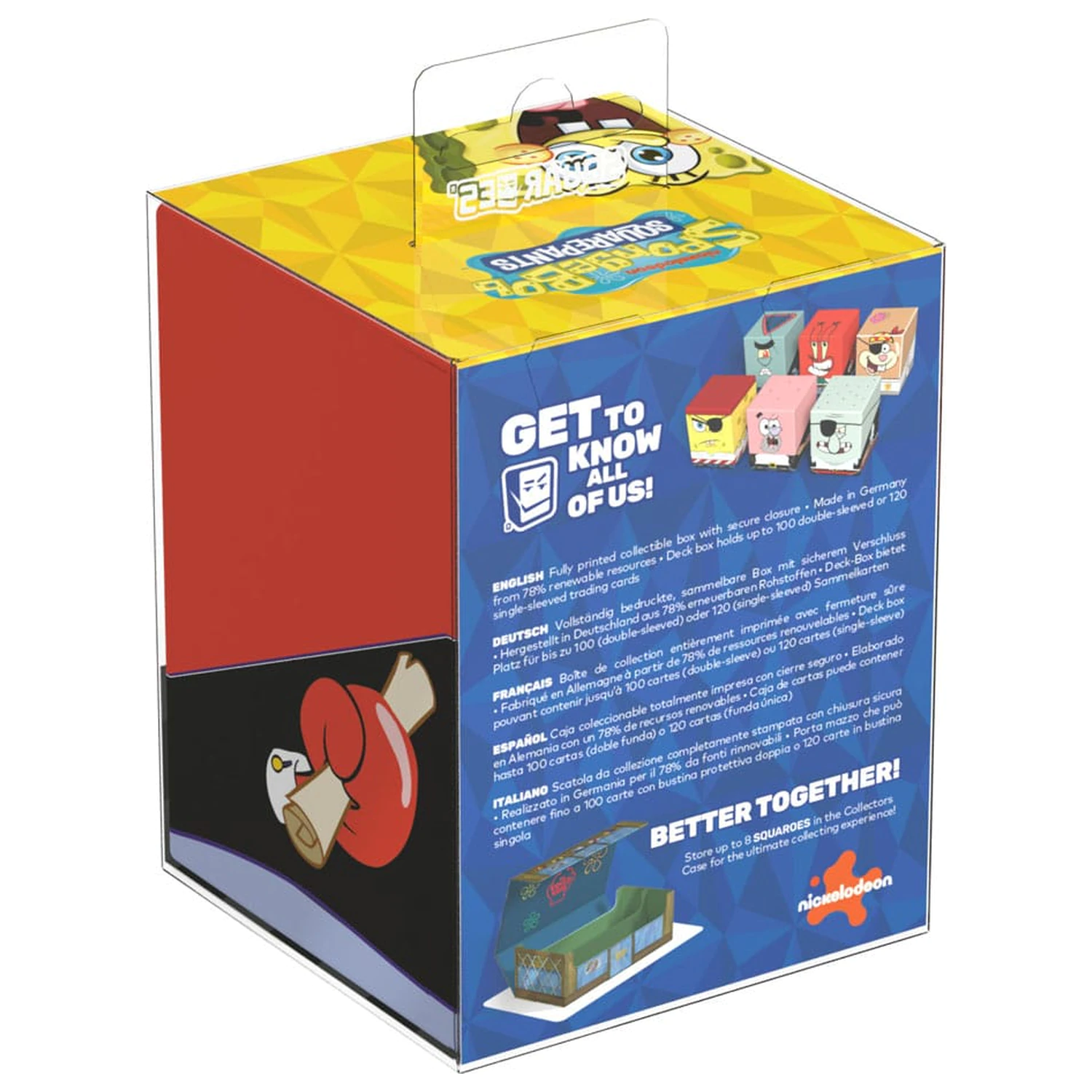 Squaroes Squaroe Gobica SpongeBob SquarePants™ SB019 - Pirat Mr Krabs fotografija izdelka