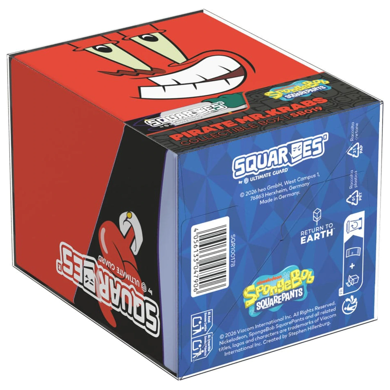 Squaroes Squaroe Gobica SpongeBob SquarePants™ SB019 - Pirat Mr Krabs fotografija izdelka