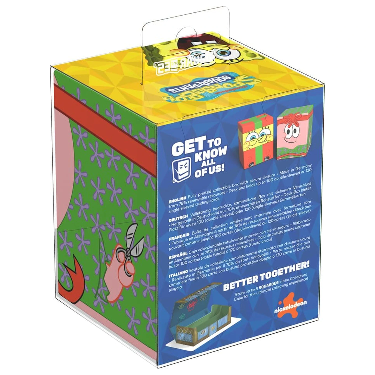Squaroes Squaroe Gobica SpongeBob SquarePants™ SB022 - Holiday Patrick fotografija izdelka