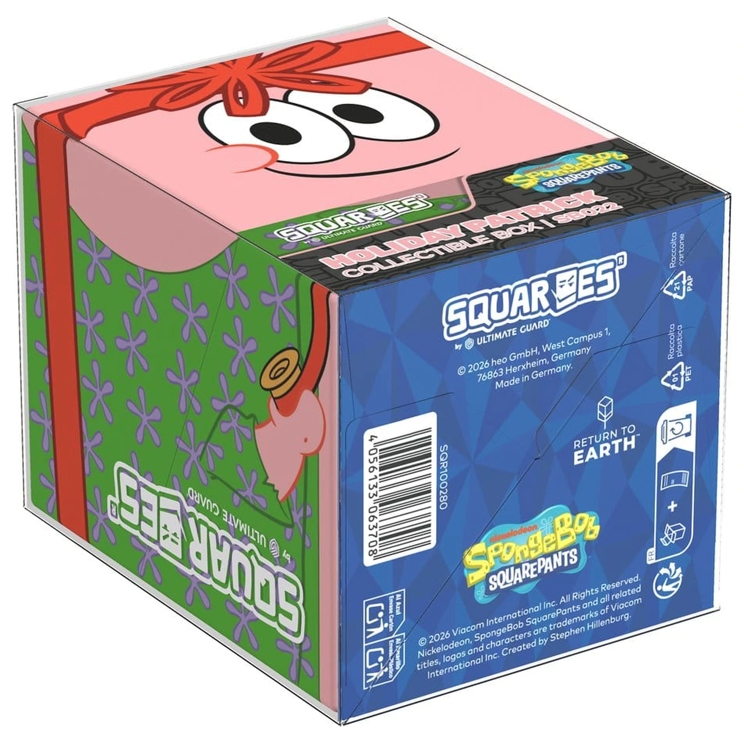 Squaroes Squaroe Gobica SpongeBob SquarePants™ SB022 - Holiday Patrick fotografija izdelka