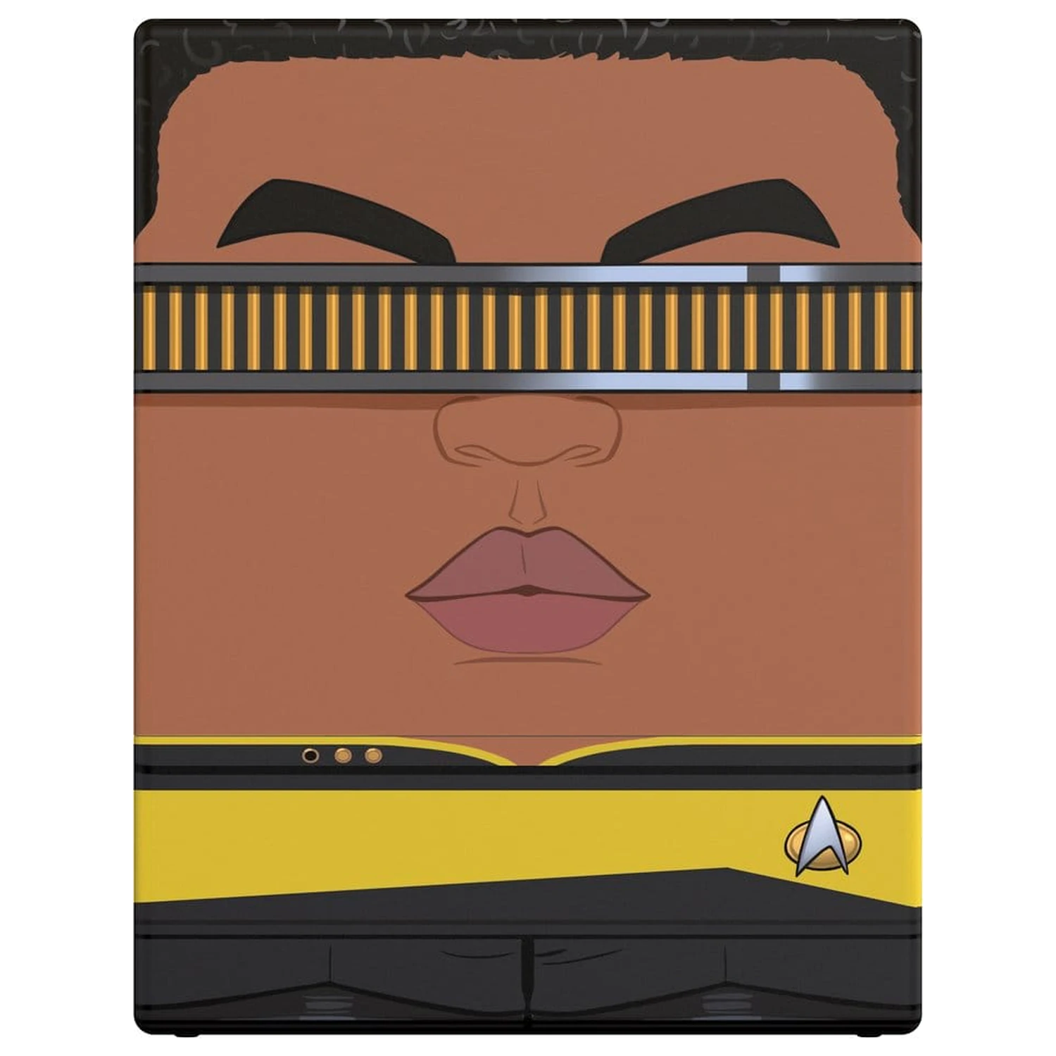 Squaroes Squaroe Star Trek: The Next Generation ST022 - Geordi La Forge fotografija izdelka