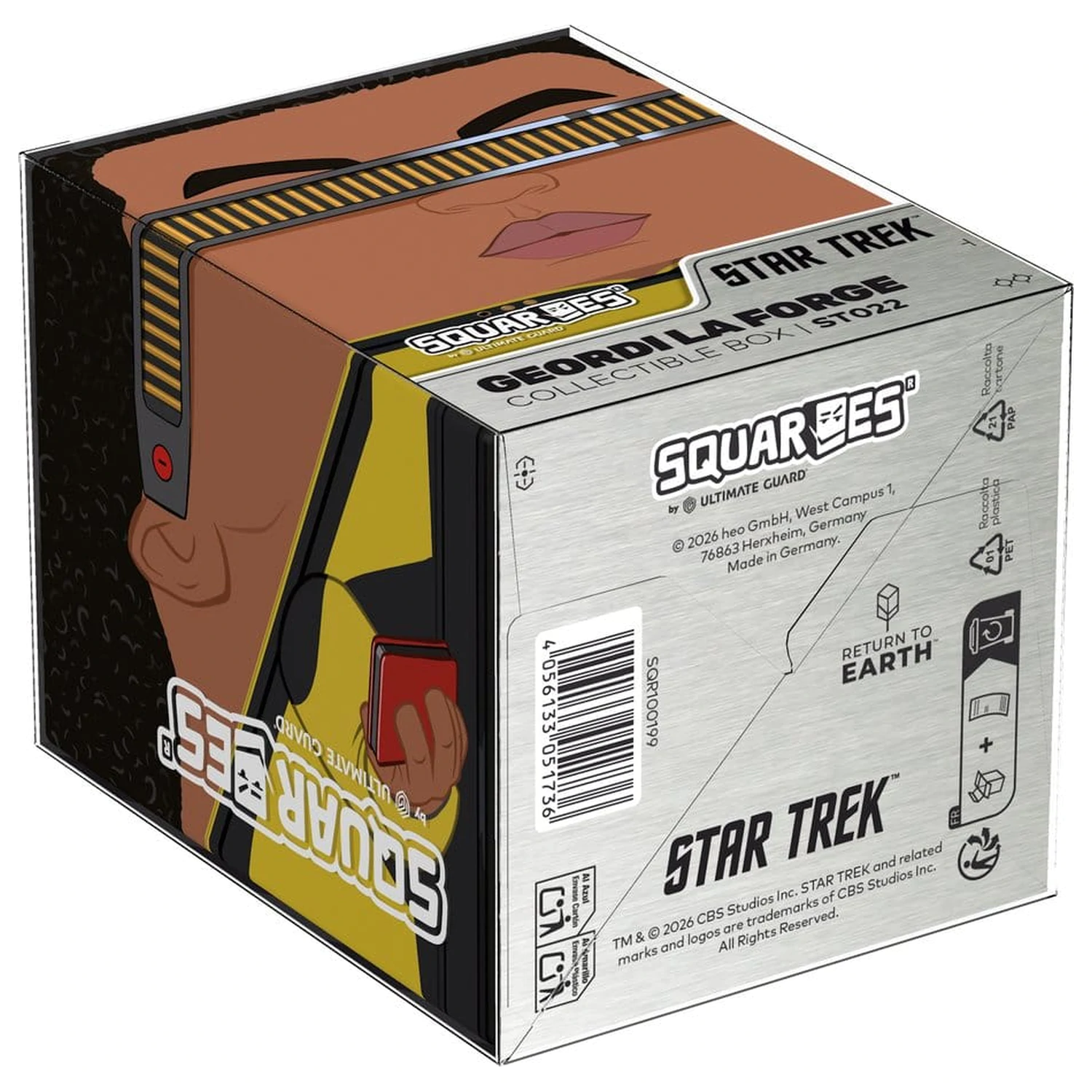 Squaroes Squaroe Star Trek: The Next Generation ST022 - Geordi La Forge fotografija izdelka