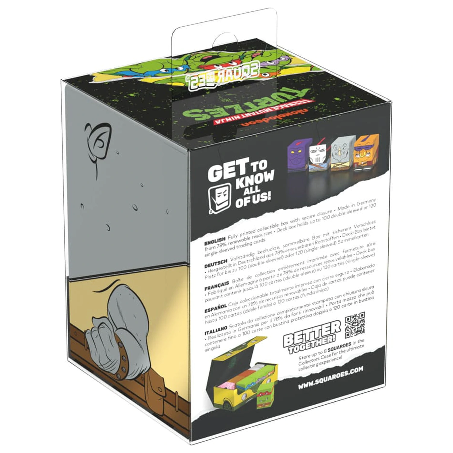 Squaroes - Squaroe Teenage Mutant Ninja Turtles™ NT010 - Rocksteady fotografija izdelka