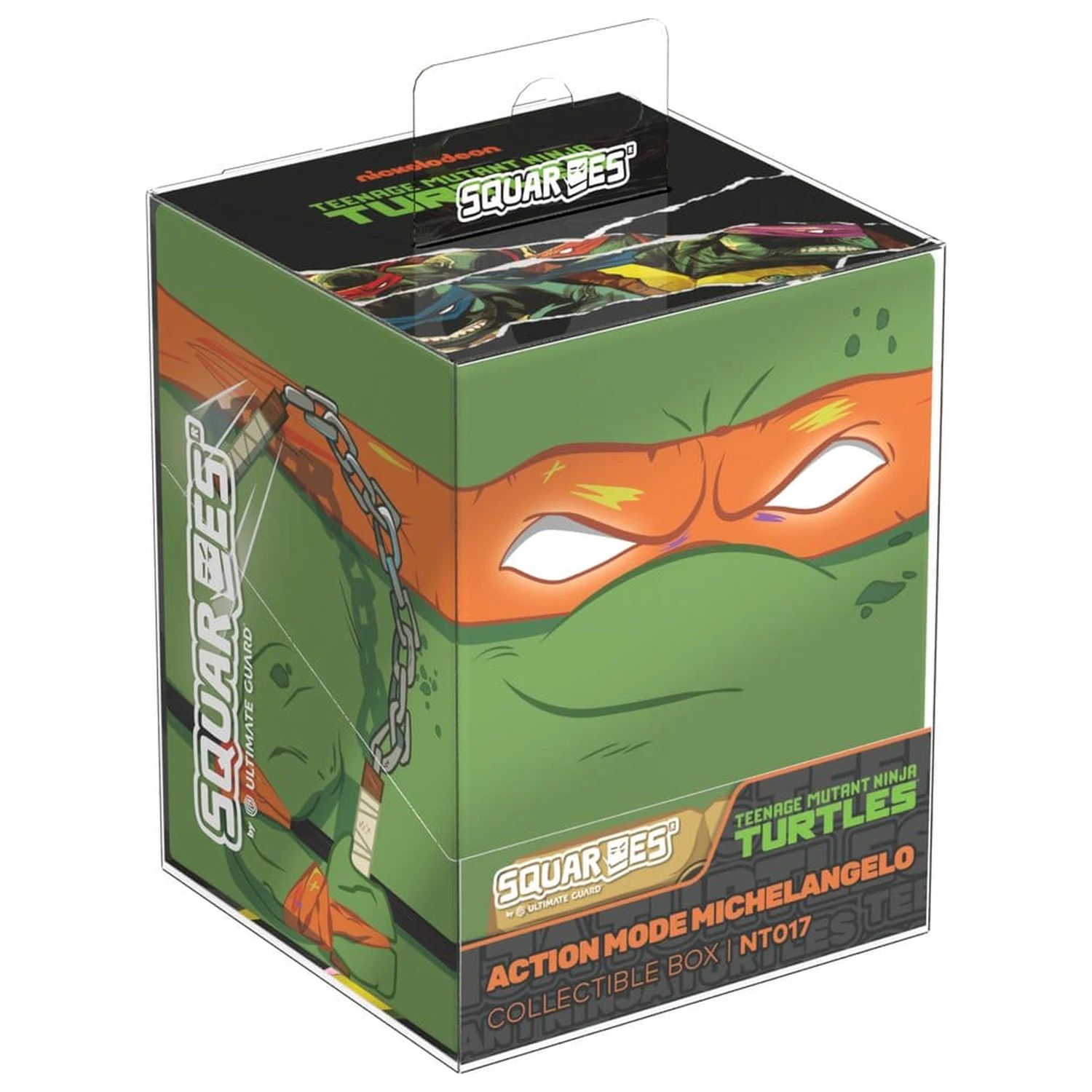 Squaroes Squaroe Teenage Mutant Ninja Turtles™ NT017 - figura v akcijskem načinu Michelangelo fotografija izdelka