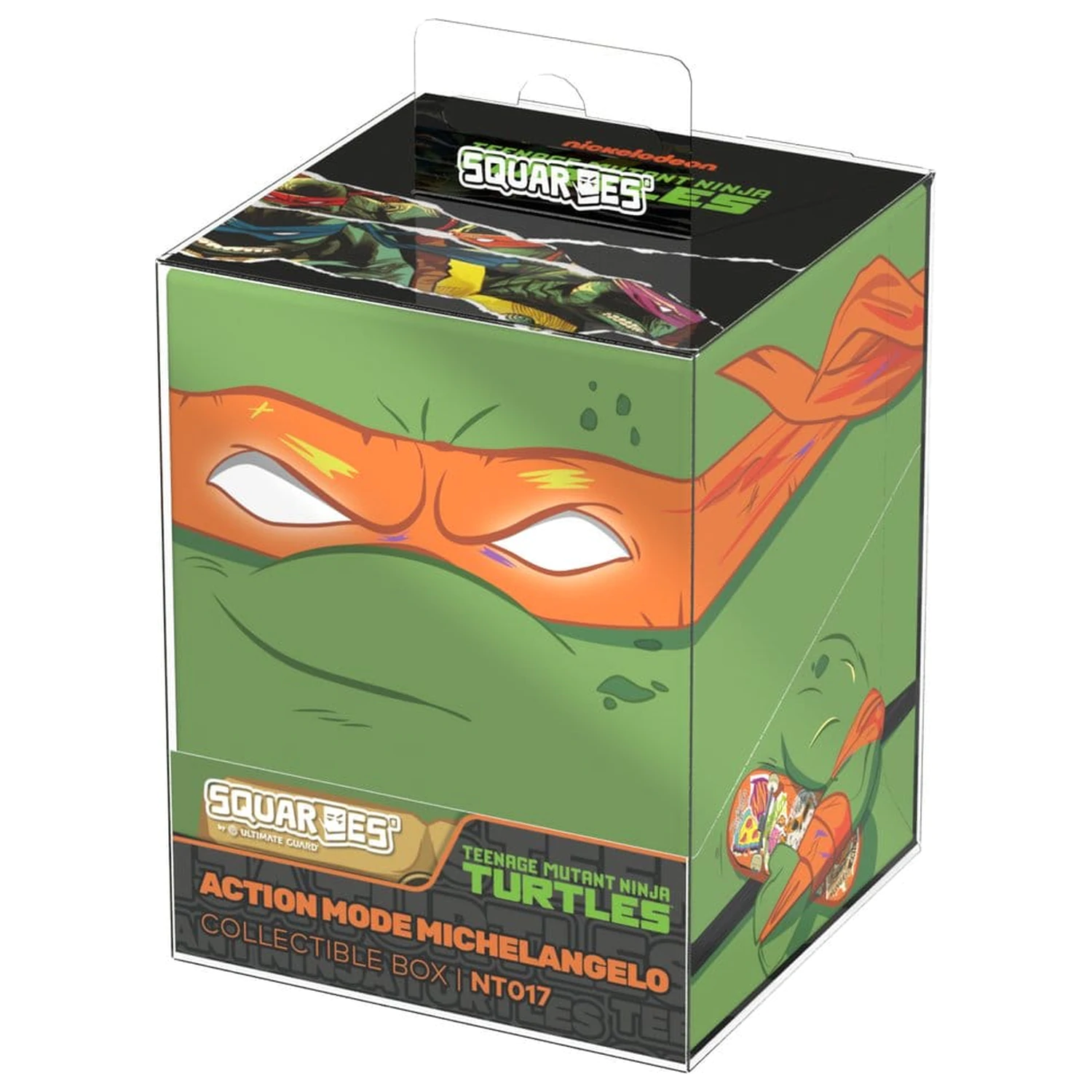 Squaroes Squaroe Teenage Mutant Ninja Turtles™ NT017 - figura v akcijskem načinu Michelangelo fotografija izdelka