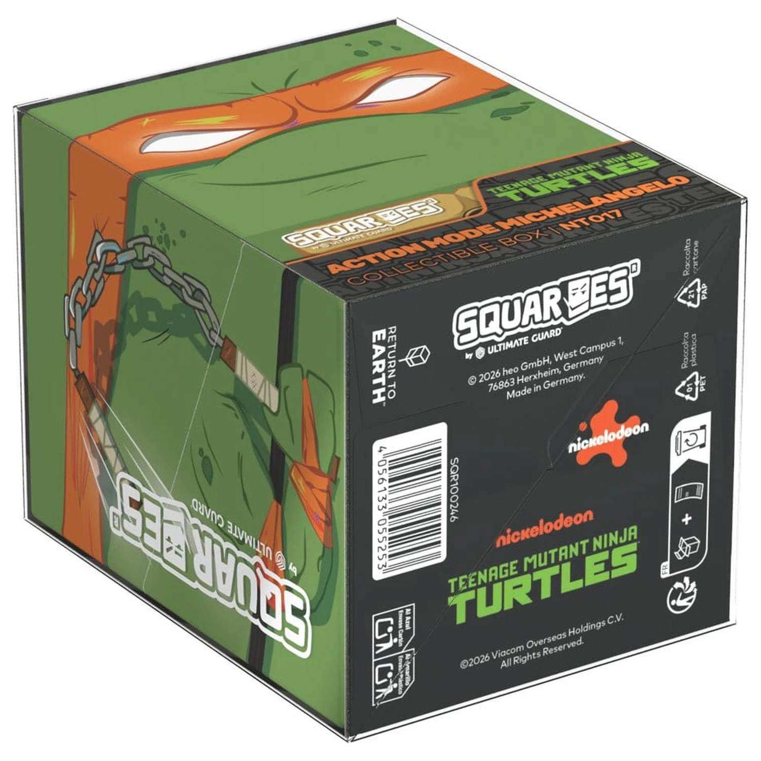 Squaroes Squaroe Teenage Mutant Ninja Turtles™ NT017 - figura v akcijskem načinu Michelangelo fotografija izdelka