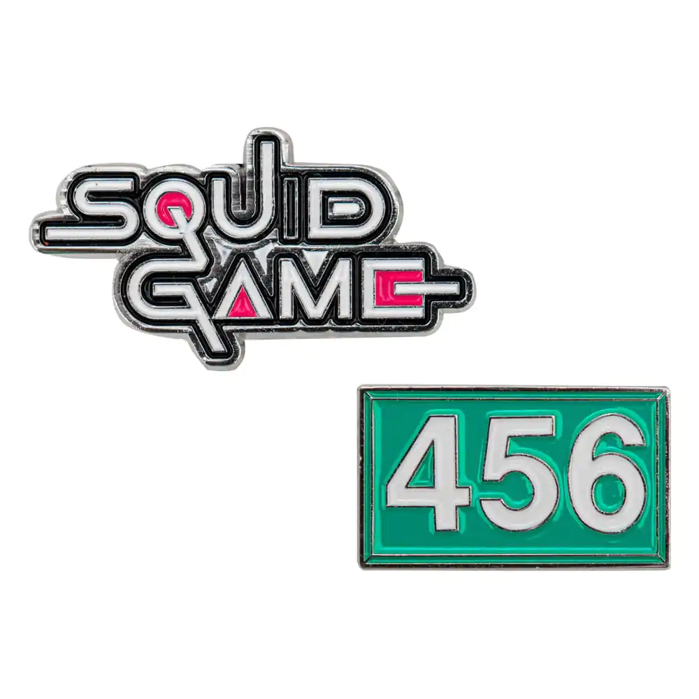 Squid Game Pins 2-Pack Squid Game & Player 456 - komplet z dvema priponkama fotografija izdelka