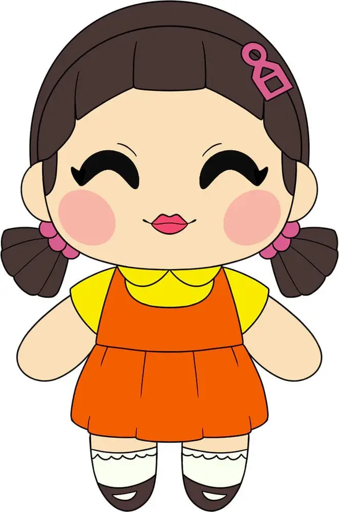 Squid Game Plush Figure Punčka Young-Hee 22 cm fotografija izdelka