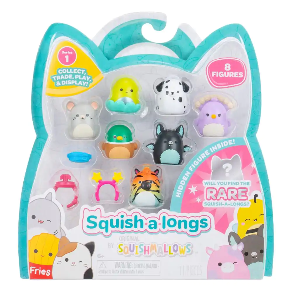 Squishmallow Squish a longs Mini Figurice 8-Pack Style 4 3 cm fotografija izdelka