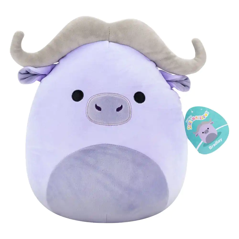 Squishmallows plišasta figura Bradley the Purple Water Buffalo 30 cm fotografija izdelka