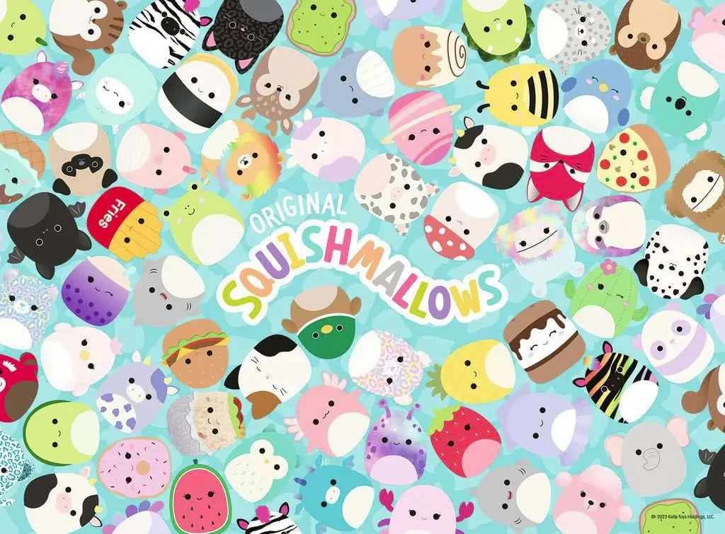 Squishmallows otroška sestavljanka XXL Mallow Days (200 kosov) fotografija izdelka