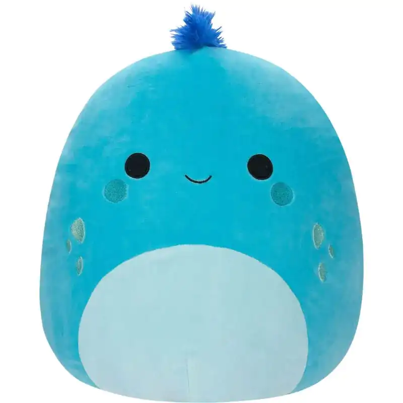 Squishmallows plišasta figura Cyan Blue Iguana z Blue Hair Djimon 40 cm fotografija izdelka