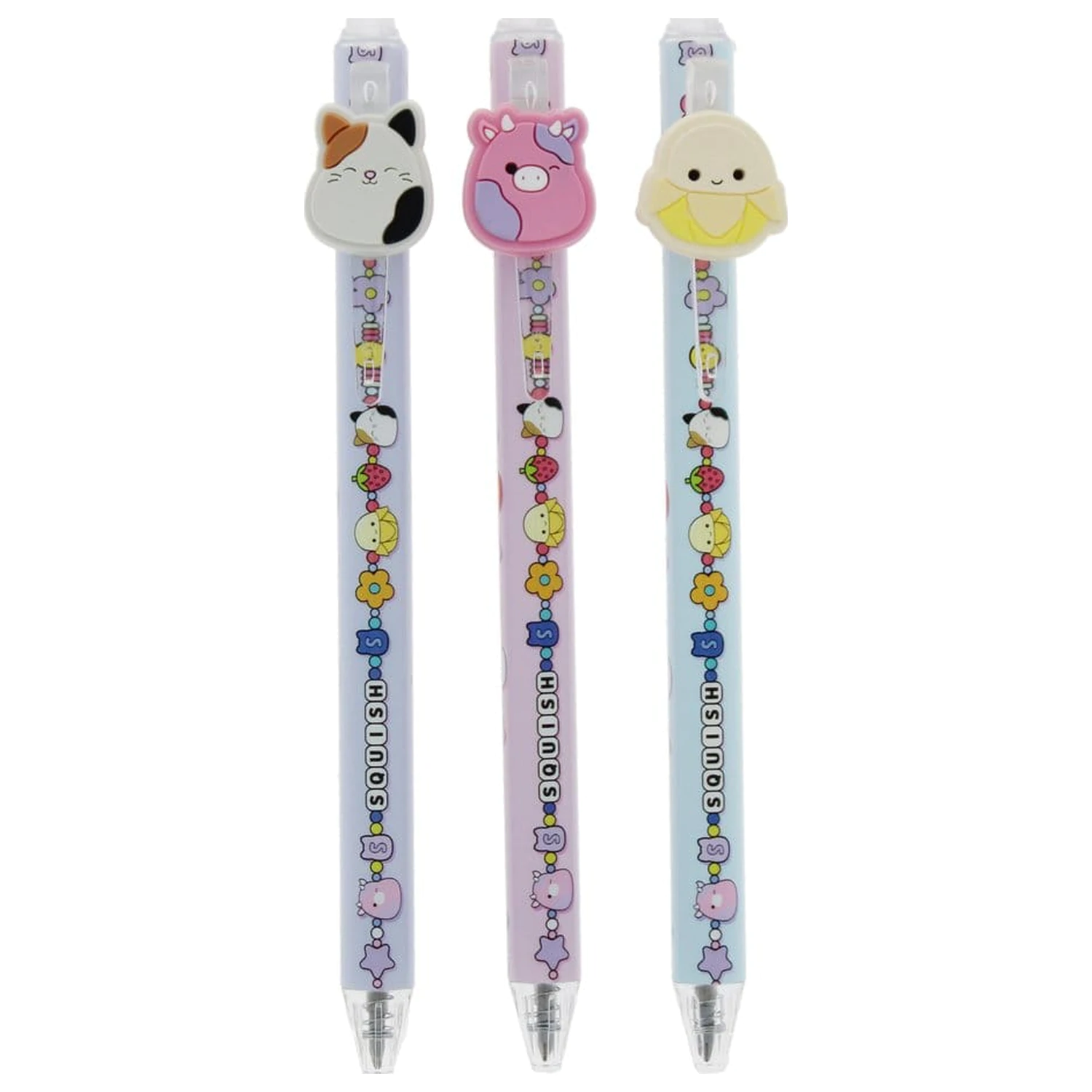 Squishmallows izbrisljivo gel pisalo 3-paket fotografija izdelka