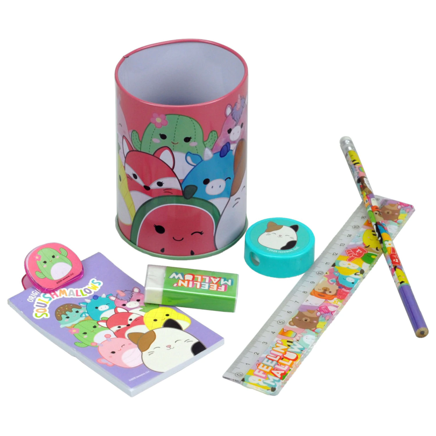 Squishmallows Feelin' pisarniški set, 7-delni fotografija izdelka