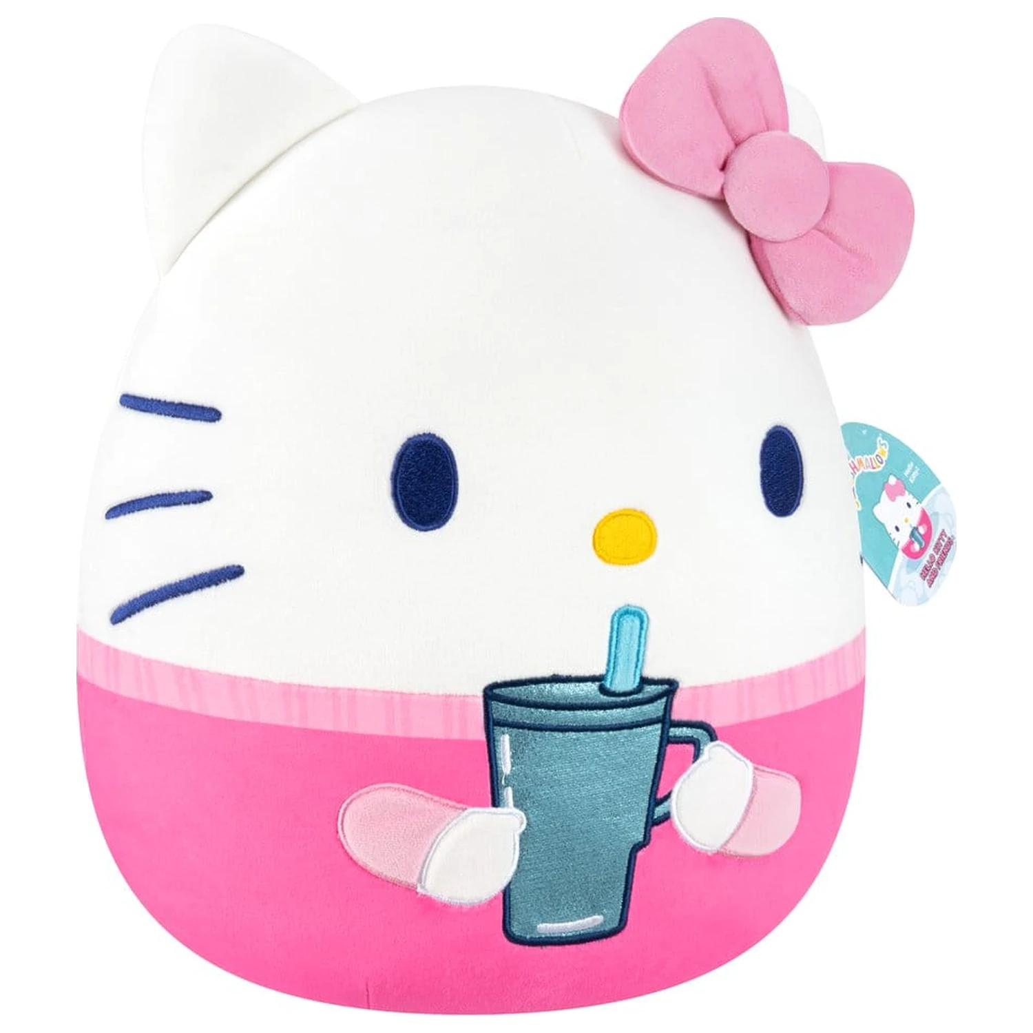 Squishmallows Hello Kitty and Friends Plišasta Hello Kitty skodelica 30 cm fotografija izdelka
