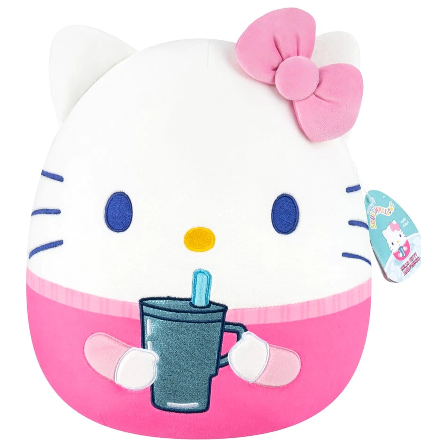 Squishmallows Hello Kitty and Friends Plišasta Hello Kitty skodelica 30 cm fotografija izdelka