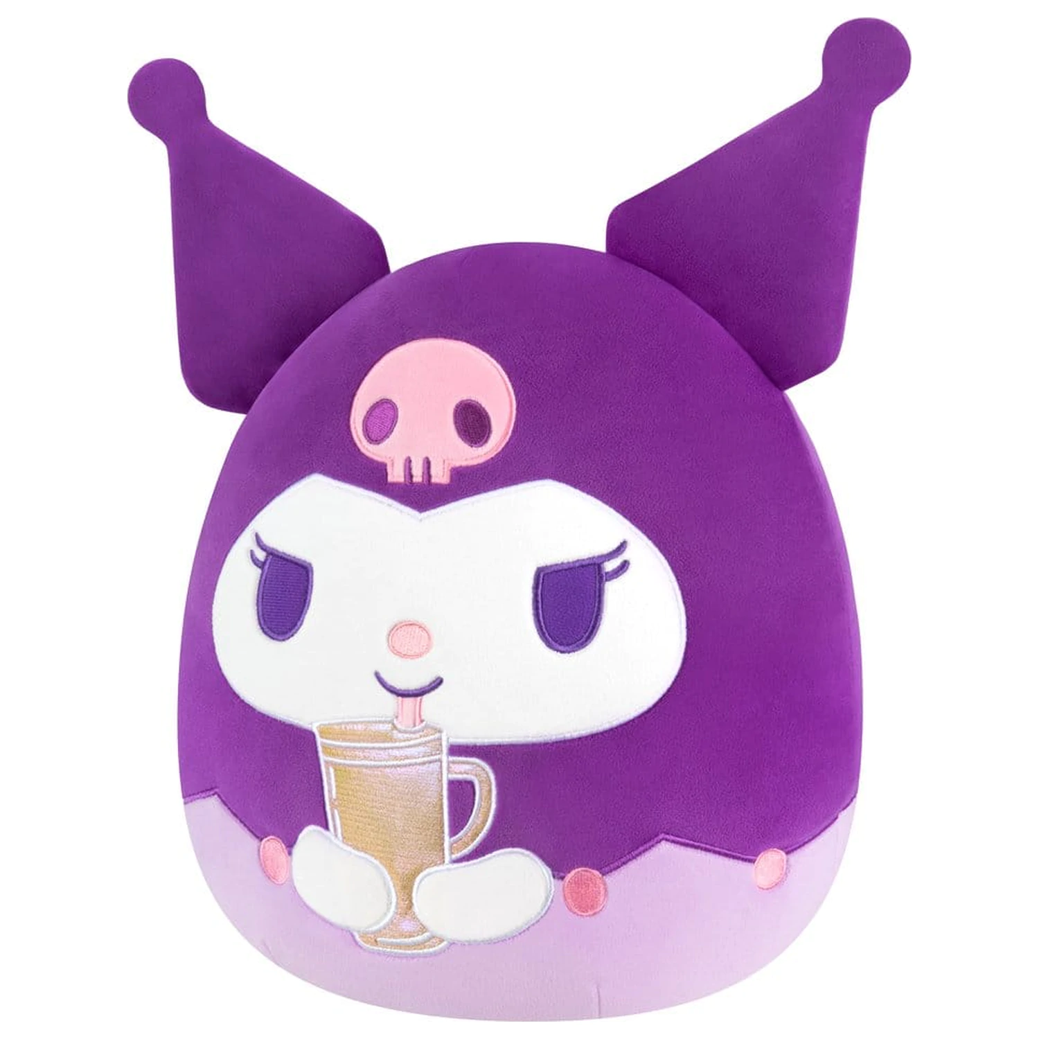 Squishmallows Hello Kitty and Friends Pliš Kuromi skodelica 30 cm fotografija izdelka