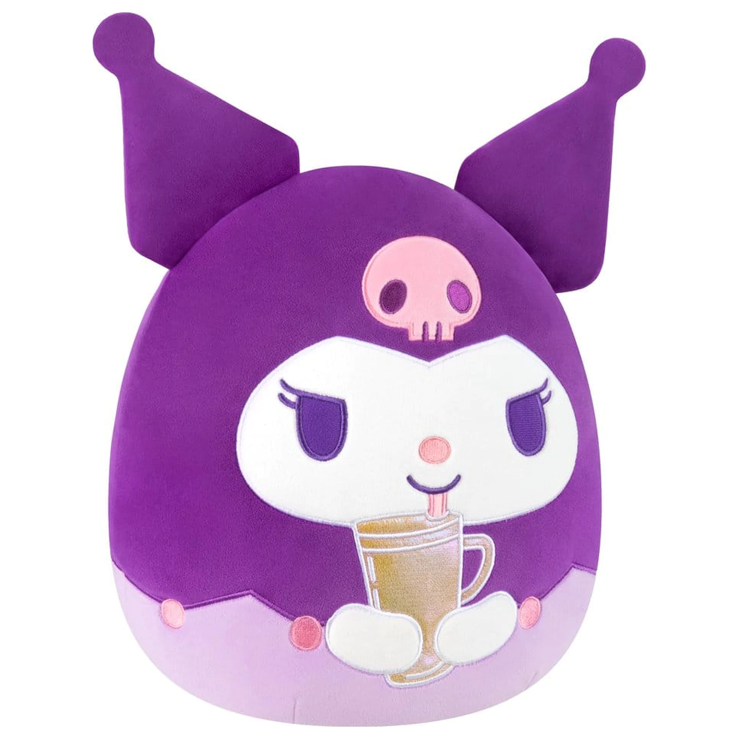 Squishmallows Hello Kitty and Friends Pliš Kuromi skodelica 30 cm fotografija izdelka