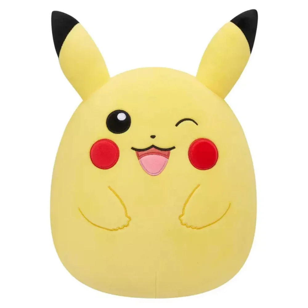 Squishmallows Plišasta Figura Pokemon Winking Pikachu 35 cm fotografija izdelka