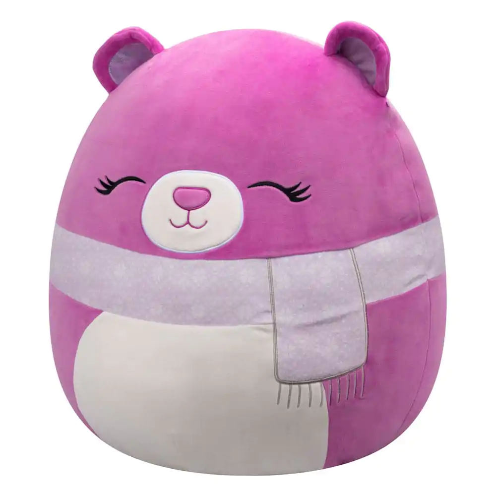 Squishmallows Plišasta Figura Vijoličen Medved z Zaprtimi Očmi in Šalom Crisanta 50 cm fotografija izdelka