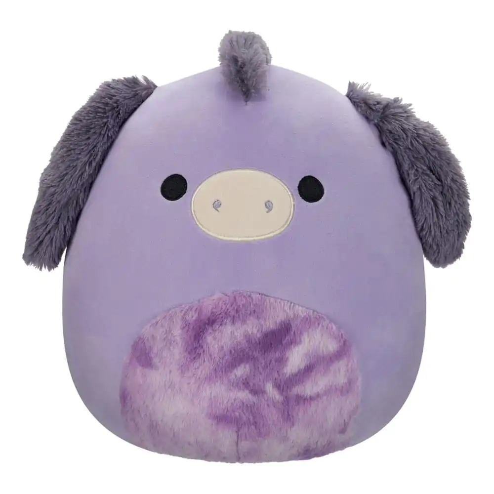 Squishmallows Plišasta figura vijoličasti osel s Tie-Dye trebuhom Deacon 30 cm fotografija izdelka