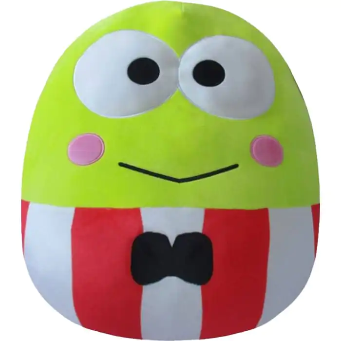 Squishmallows Plišasta Figura Sanrio Core Keroppi Red Striped Suit 25 cm fotografija izdelka