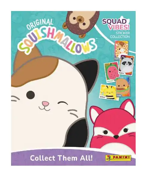 Squishmallows: Squad Vibes Album s samolepilnimi nalepkami *Nemška različica* fotografija izdelka