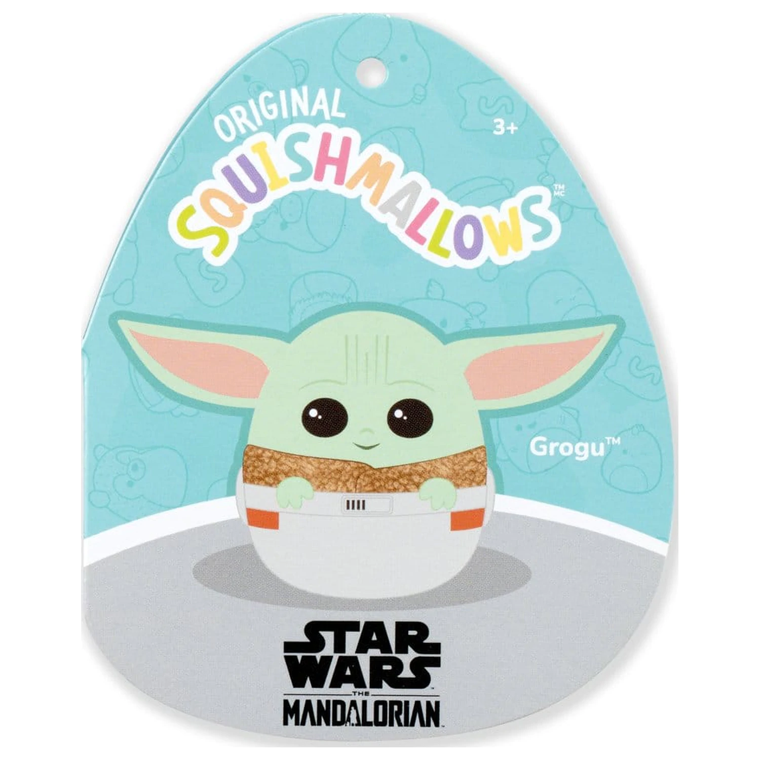 Squishmallows Star Wars Plišast Grogu v Nosilcu 20 cm fotografija izdelka
