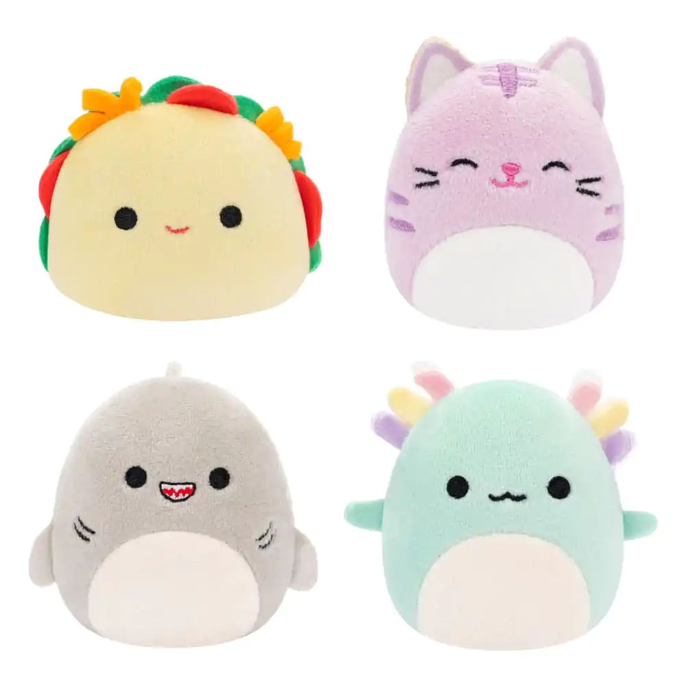 Squishville Mini Squishmallows plišasta figura, paket s 4 kosi, A 5 cm fotografija izdelka