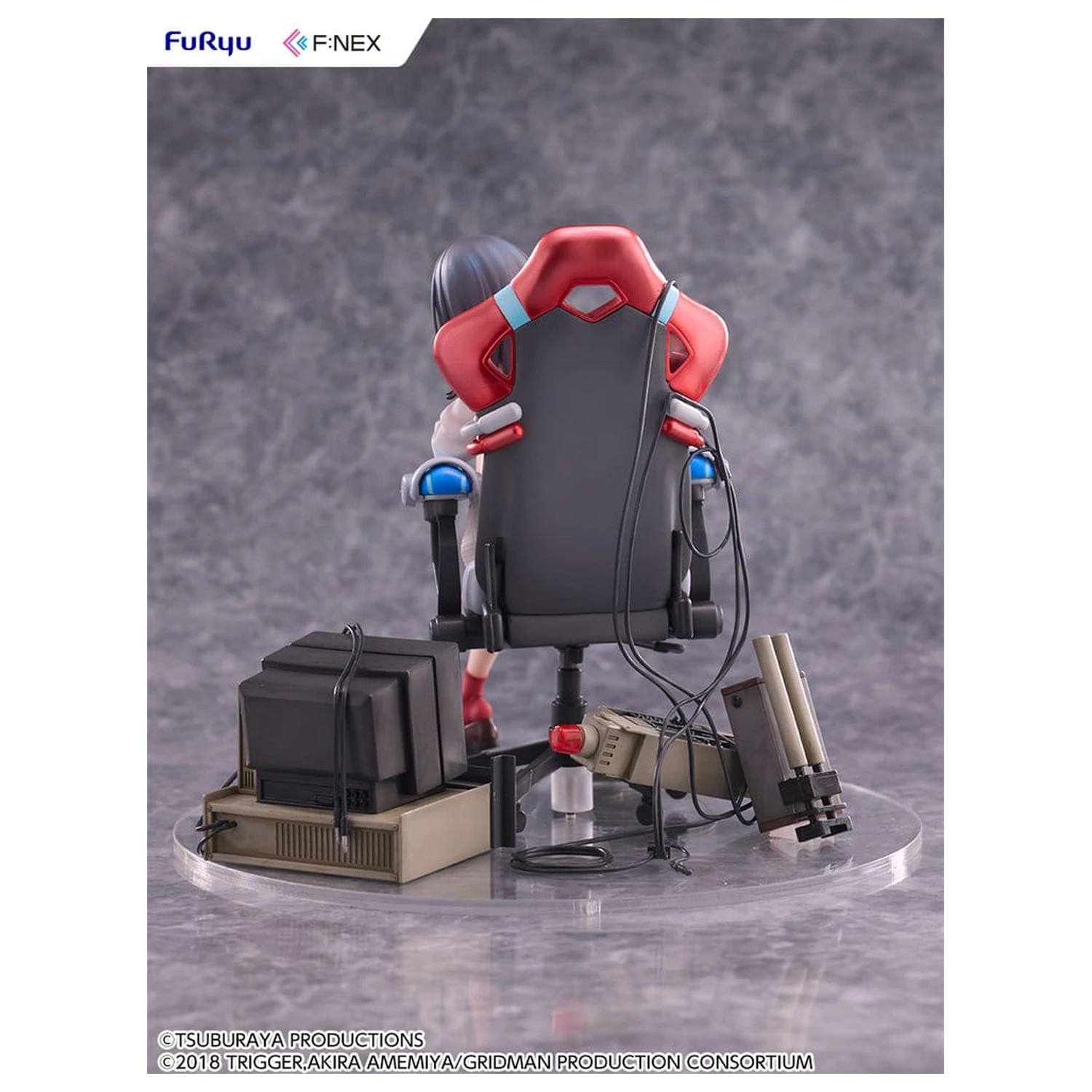 SSSS. Gridman Universe F:NEX PVC Kip Rikka Takarada Gaming Chair Ver. 19 cm fotografija izdelka