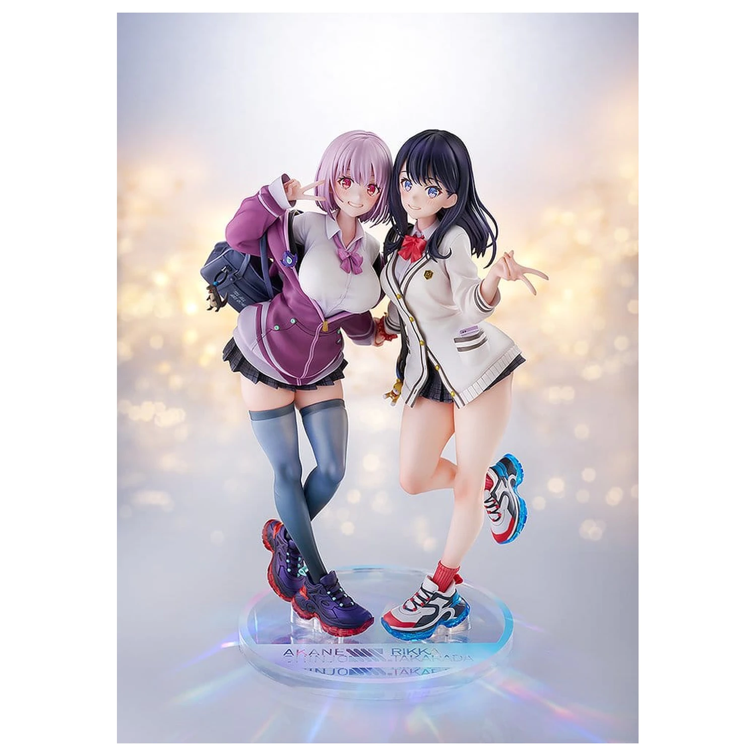 SSSS.Gridman PVC Kipi 1/7 2-paket Rikka Takarada & Akane Shinjo feat. toridamono 22 cm fotografija izdelka