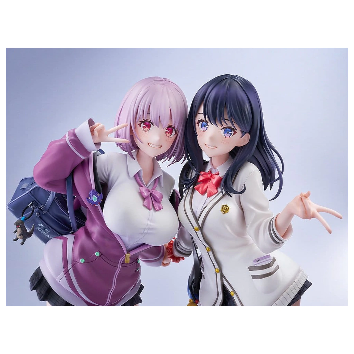 SSSS.Gridman PVC Kipi 1/7 2-paket Rikka Takarada & Akane Shinjo feat. toridamono 22 cm fotografija izdelka