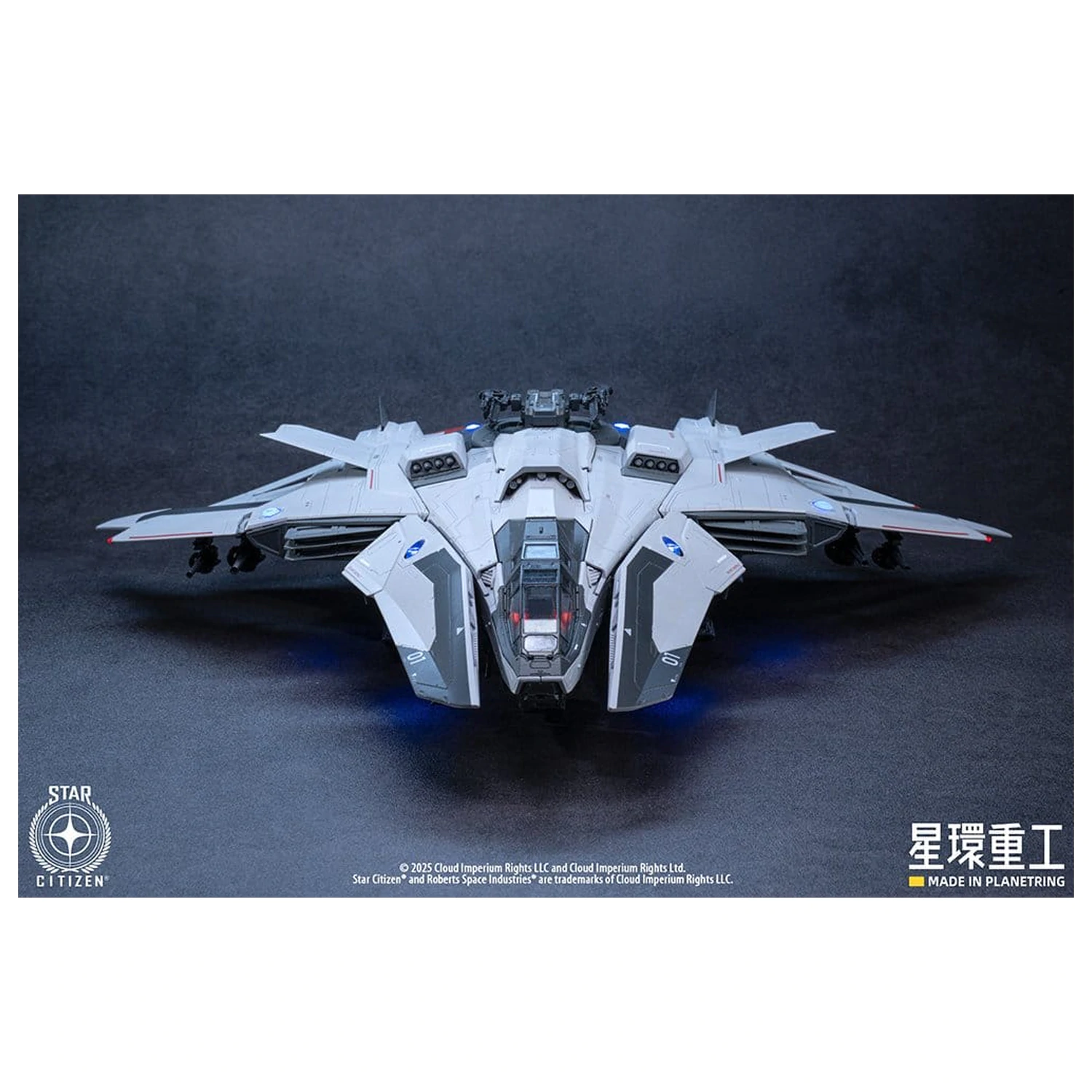 Star Citizen plastični model Komplet 1/100 Anvil F8C Lightning 25 cm fotografija izdelka
