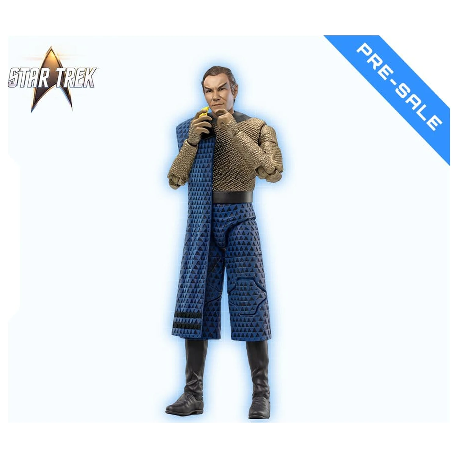 Star Trek 1/10 akcijska figura Kirk as Romulan (The Enterprise Incident) 16 cm fotografija izdelka