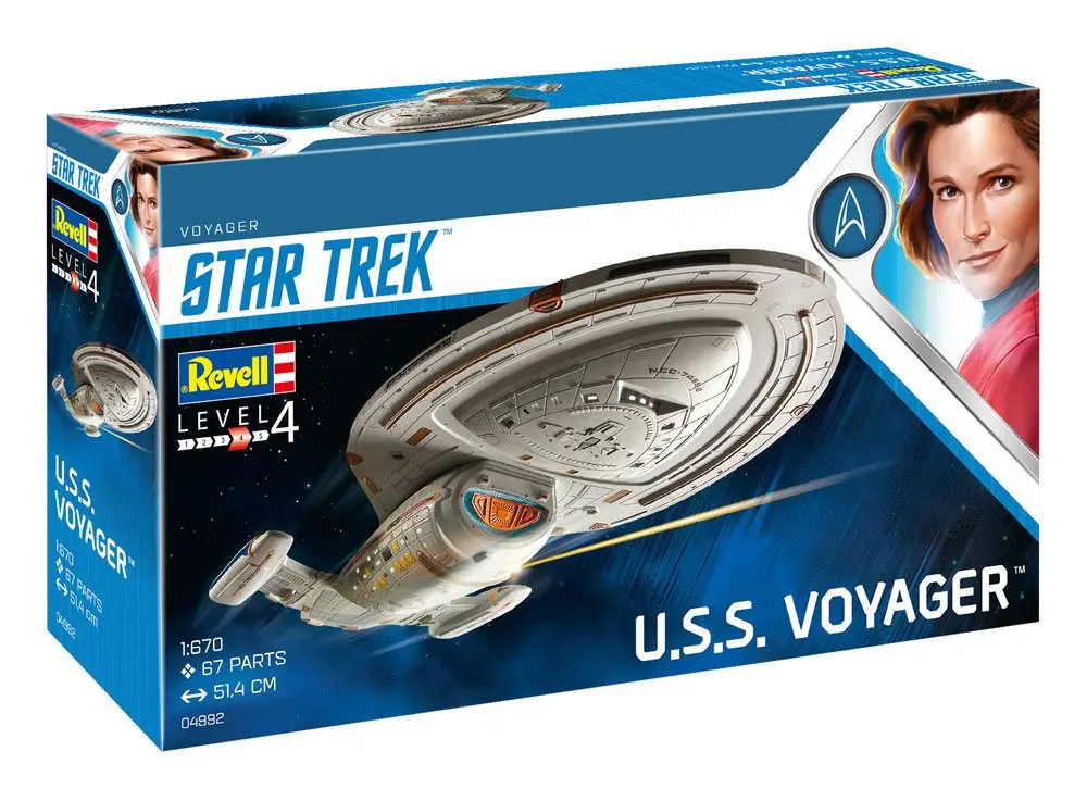 Star Trek Komplet modela 1/670 U.S.S. Voyager 51 cm fotografija izdelka