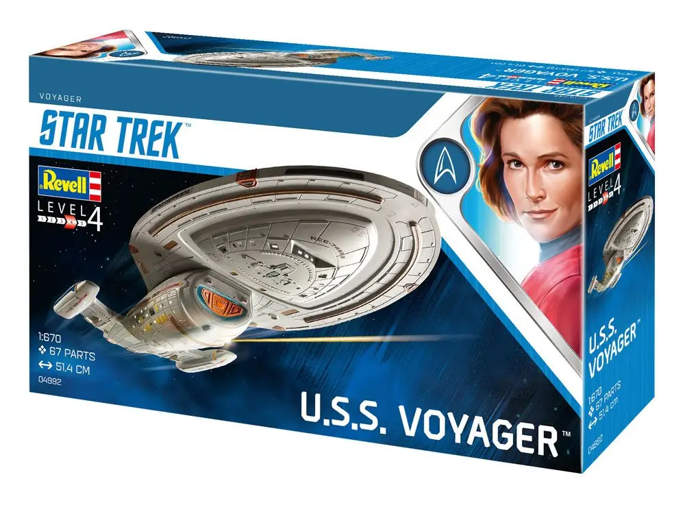 Star Trek Komplet modela 1/670 U.S.S. Voyager 51 cm fotografija izdelka