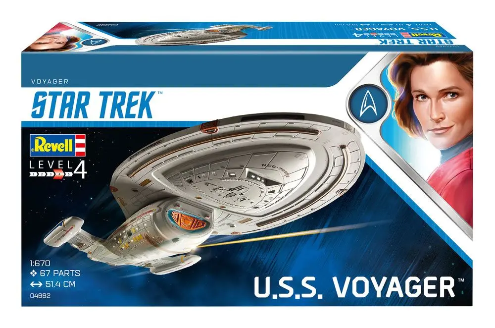 Star Trek Komplet modela 1/670 U.S.S. Voyager 51 cm fotografija izdelka