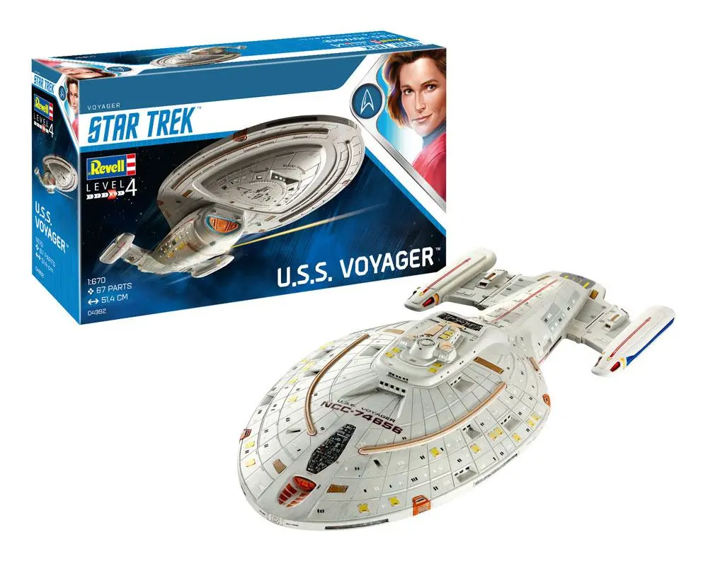Star Trek Komplet modela 1/670 U.S.S. Voyager 51 cm fotografija izdelka